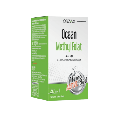Orzax Ocean Methyl Folat 30 Tablet
