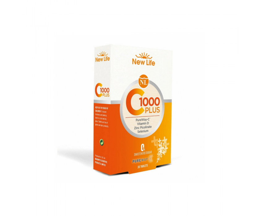 New Life C-1000 Plus Takviye Edici Gıda 30 Tablet