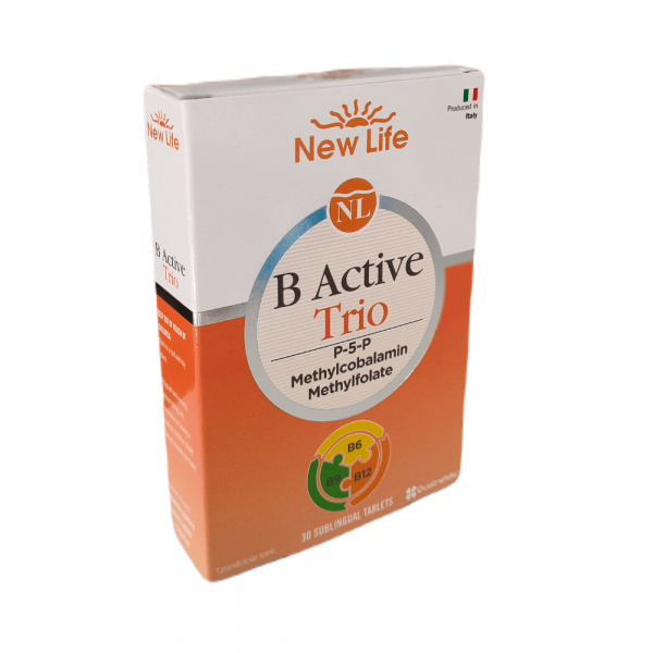 New Life B Active Trio Dil Altı 30 Tablet