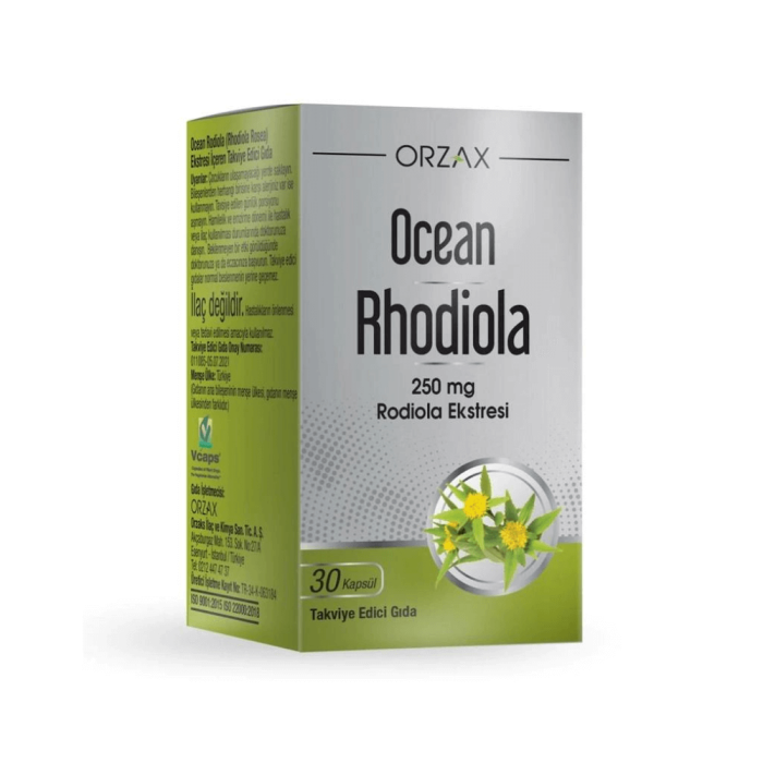 Orzax Ocean Rhodiola Kapsül 250 mg 30 Kapsül Orzax Ocean Rhodiola Kapsül 250 mg 30 Kapsül