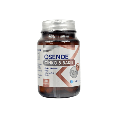 Osende Çinko Bakır 60 Kapsül