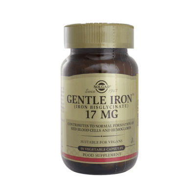 Solgar Gentle Iron 17 mg 90 Kapsül