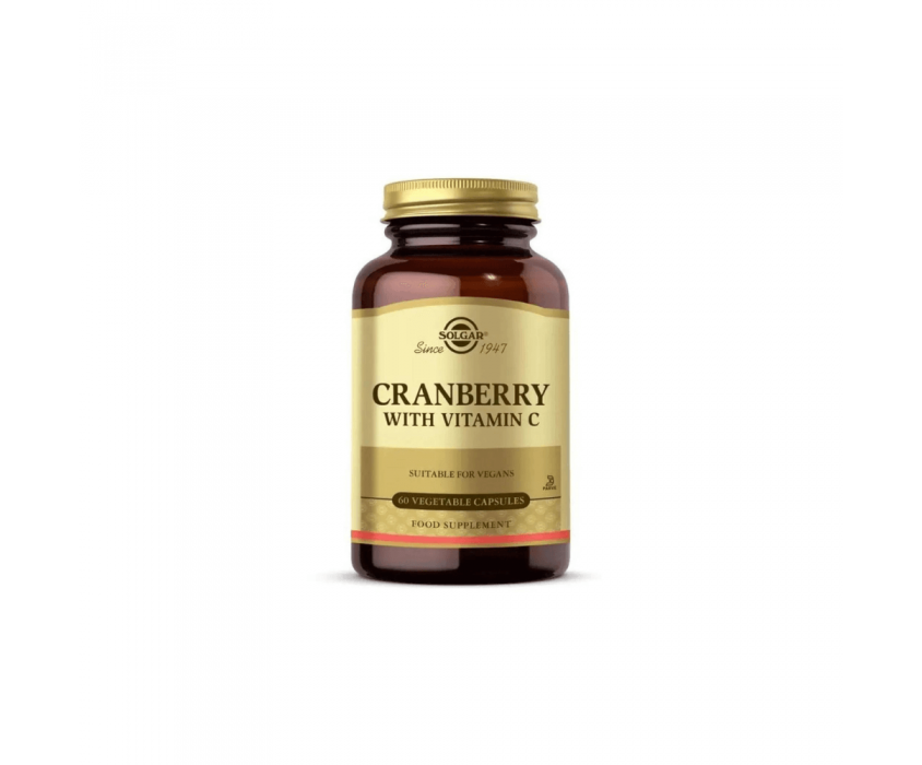 Solgar Cranberry With Vitamin C 60 Kapsül