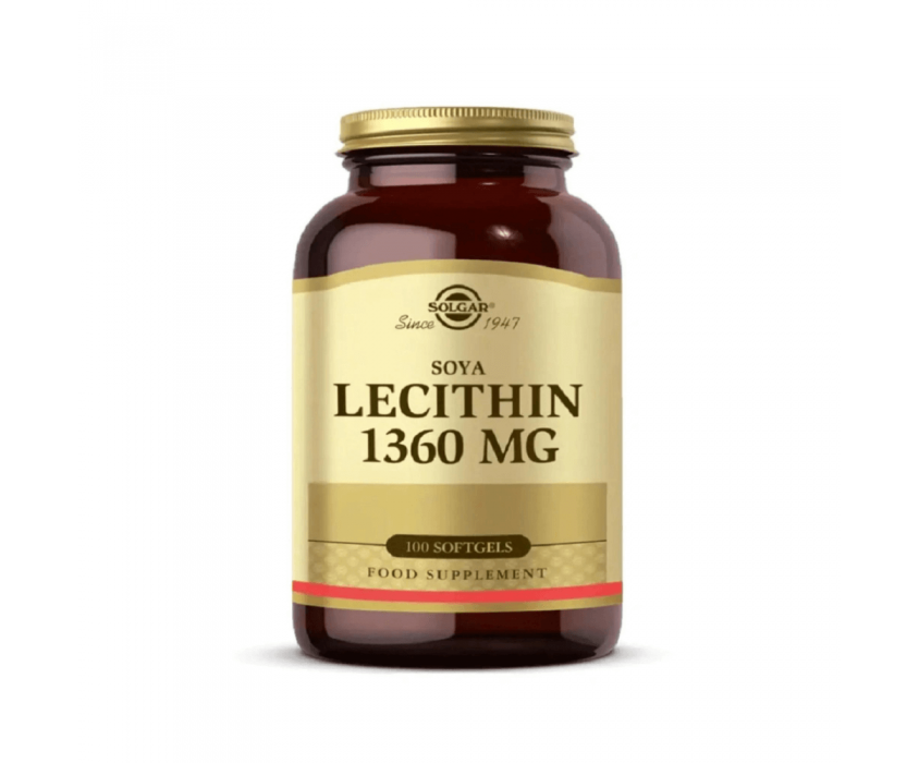 Solgar Lecithin 1360 mg 100 Yumuşak Jelatin Kapsül