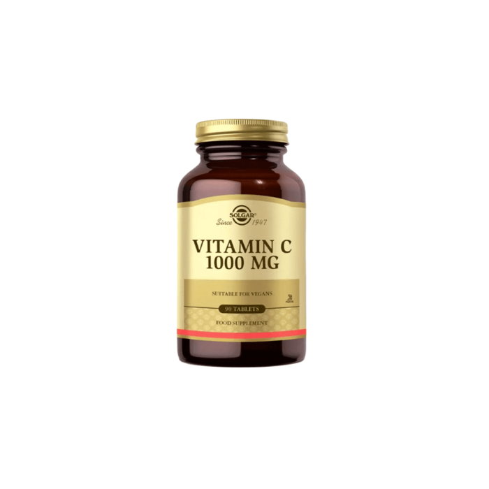 Solgar Vitamin C 1000 Mg 90 Tablet Solgar Vitamin C 1000 Mg 90 Tablet