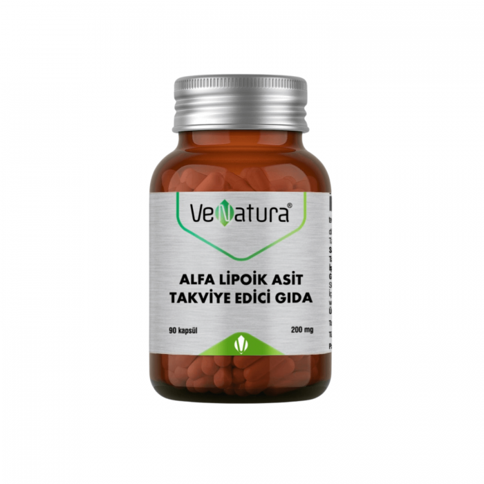 Venatura Alfa Lipoik Asit 200 mg 90 Kapsül Venatura Alfa Lipoik Asit 200 mg 90 Kapsül