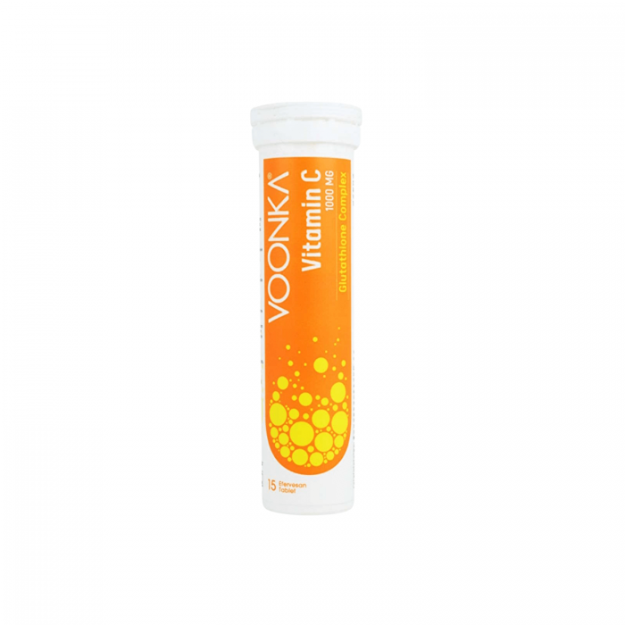 Voonka Vitamin C Glutathione Complex 15 Efervesan Tablet