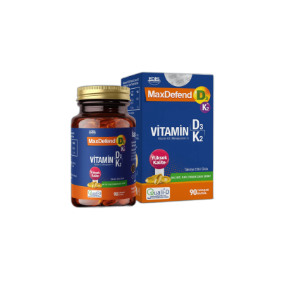 MaxDefend D3k2 90 Yumuşak Kapsül