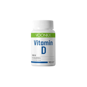 Voonka Vitamin D İçeren Takviye Edici Gıda 90 Kapsül