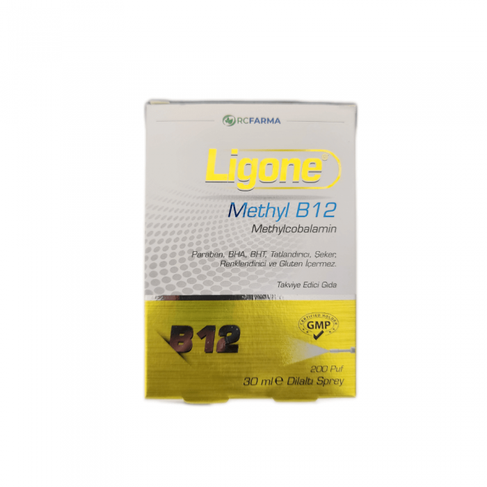 Ligone Methyl B12 Methylcobalamin Dilaltı Sprey 30 ml Ligone Methyl B12 Methylcobalamin Dilaltı Sprey 30 ml