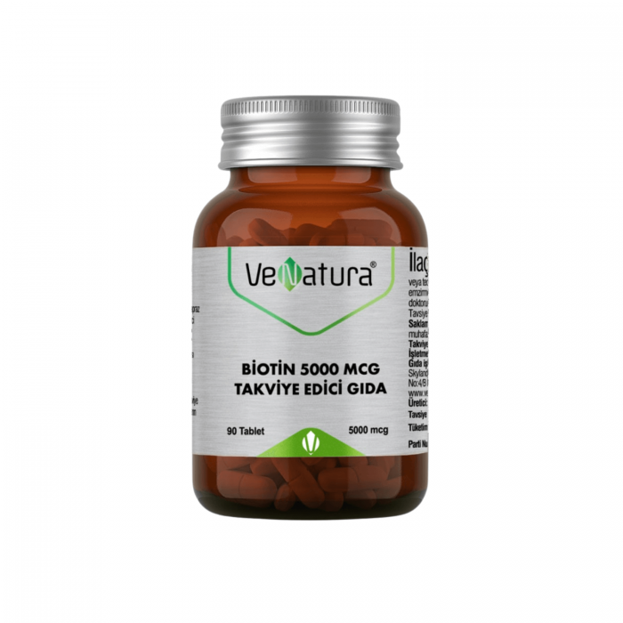 Venatura Biotin 5000 mcg 90 Tablet Venatura Biotin 5000 mcg 90 Tablet