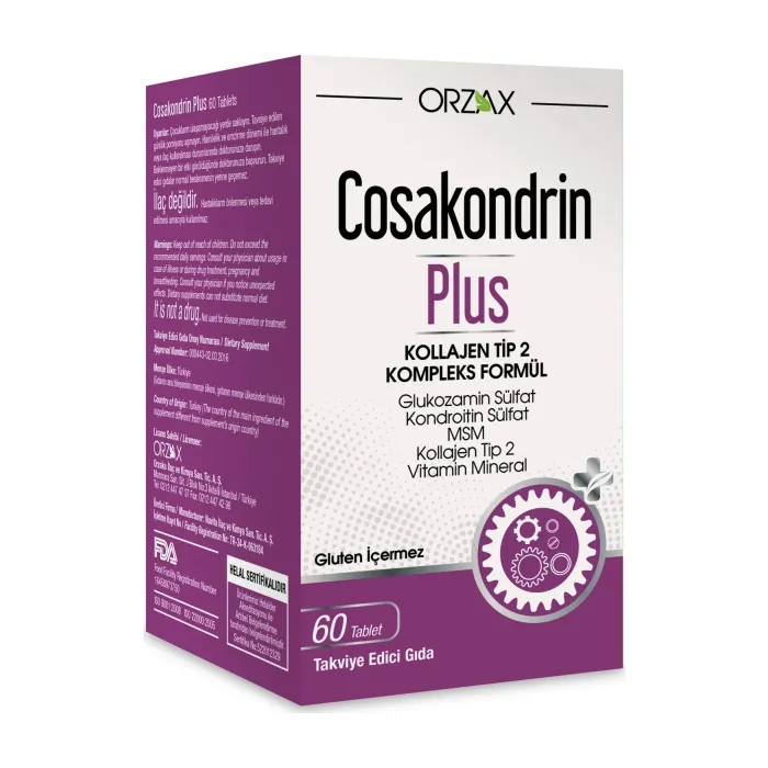 Orzax Ocean Cosakondrin Plus 60 Tablet