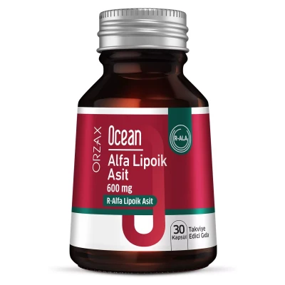Orzax Ocean Alfa Lipoik Asit 600 mg 30 Kapsül