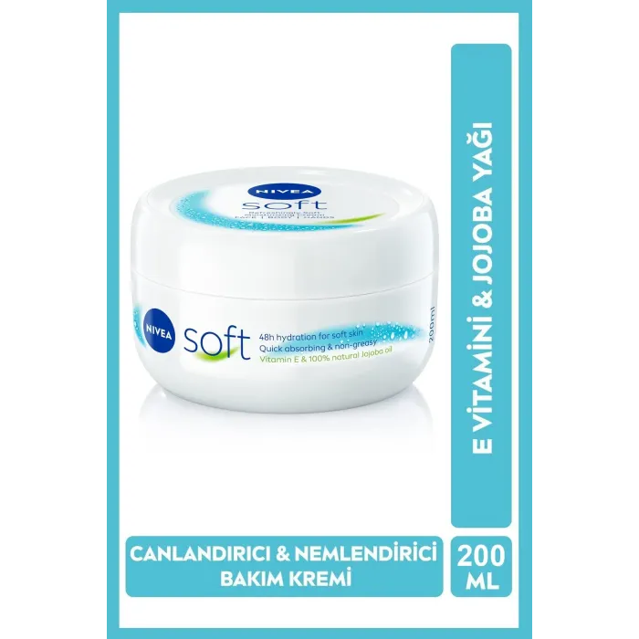 Nivea Soft Nemlendirici Bakım Kremi 200 ml