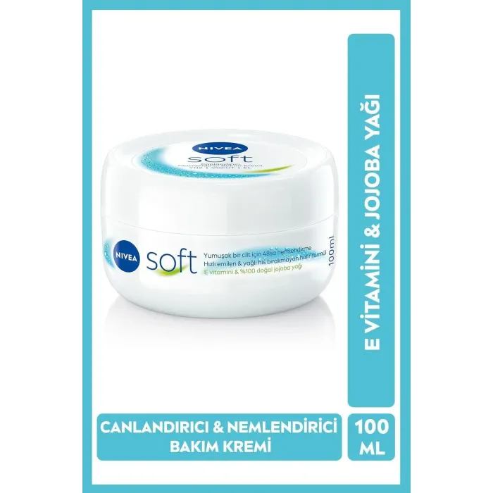 Nivea Soft Nemlendirici Bakım Kremi 100 ml