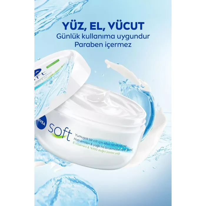 Nivea Soft Nemlendirici Bakım Kremi 100 ml