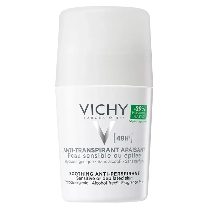 Vichy Terleme Karşıtı 48 Saat Etkili Roll-on 50 ml Hassas Ciltler İçin Vichy Terleme Karşıtı 48 Saat Etkili Roll-on 50 ml Hassas Ciltler İçin