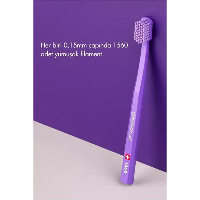 Curaprox 1560 Soft Yumuşak Diş Fırçası