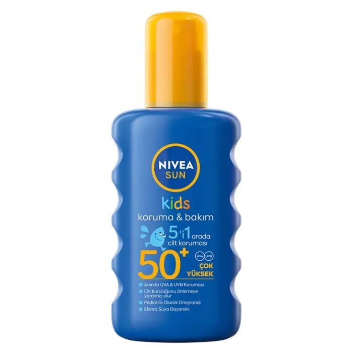 Nivea Sun Kids Nemlendirici Güneş Spreyi Çocuklar İçin Spf 50+ 200 ml