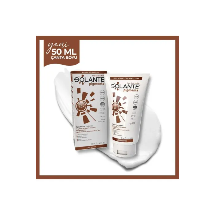 Solante Pigmenta Güneş Losyonu Spf 50+ 50 ml Solante Pigmenta Güneş Losyonu Spf 50+ 50 ml