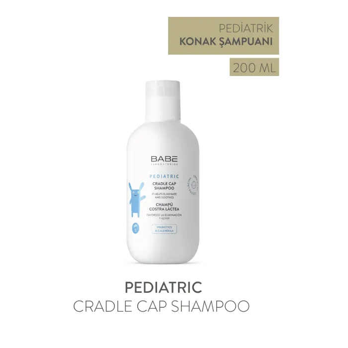 Babe Pediatric Cradle Cap Shampoo 200 ml Babe Pediatric Cradle Cap Shampoo 200 ml