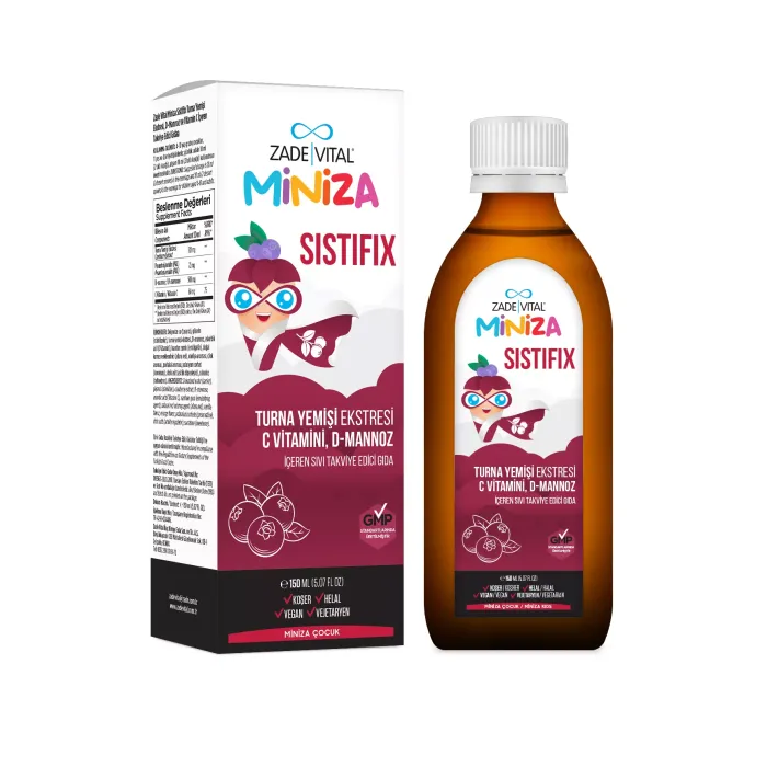 Zade Vital Miniza Sistifix Takviye Edici Gıda 150 ml