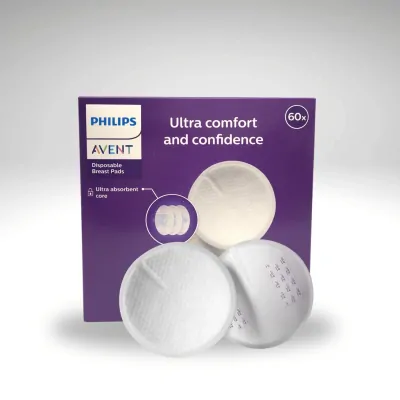 Philips Avent SCF254/61 Tek Kullanımlık Göğüs Pedi 60 Adet
