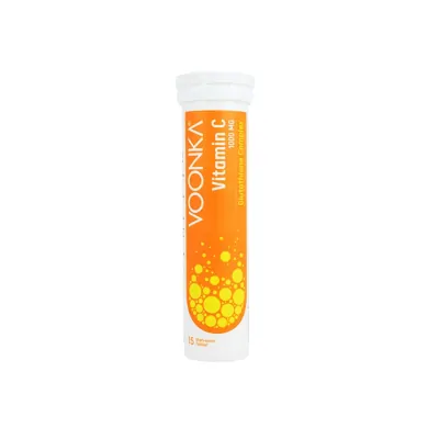 Voonka Vitamin C Glutathione Complex 15 Efervesan Tablet